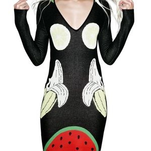 WILDFOX LUCIANA "FRUIT SALAD" DRESS NWOT!